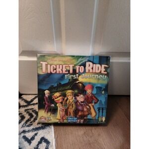 Ticket To Ride First Journey Board Game Ages 6+ Days Of Wonder Alan R. Moon NEW